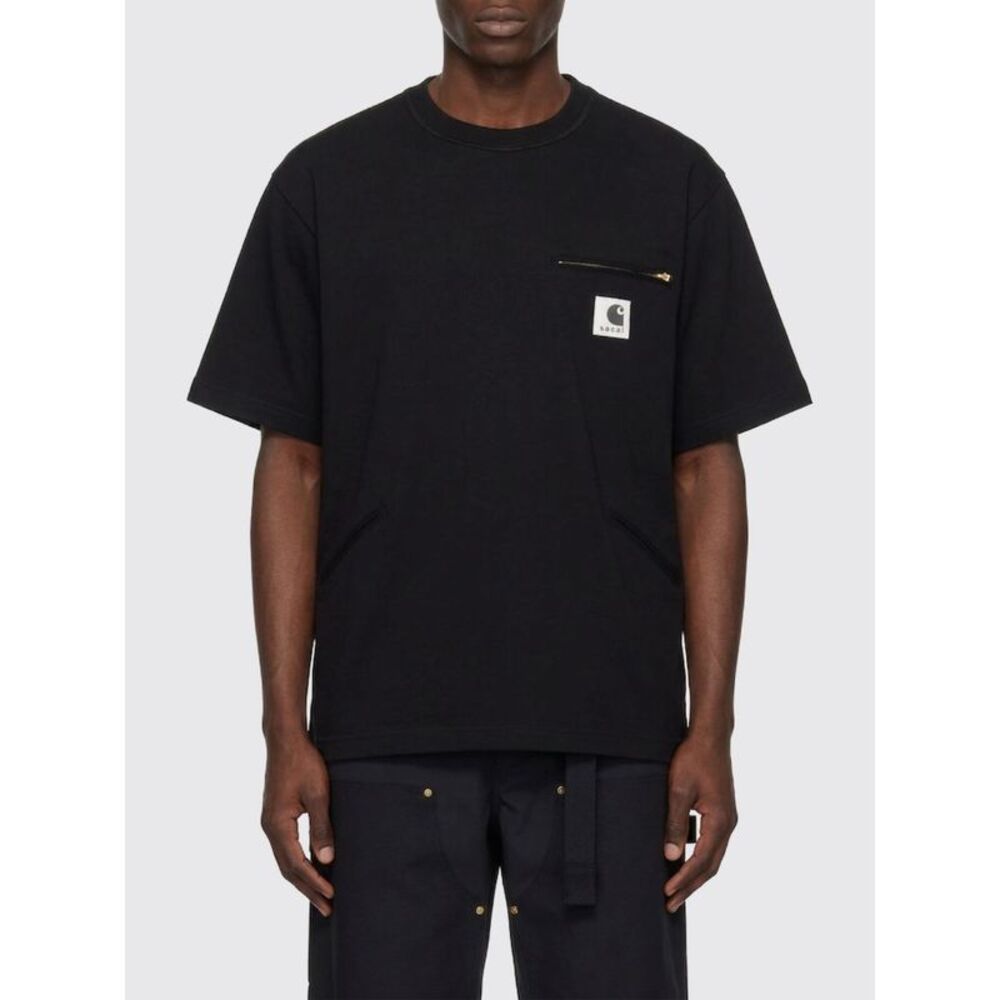 Sacai X Carhartt Wip T-Shirt Men Black